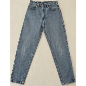 Vintage Levi's 521 Tapered Fit Jeans USA Made 90’s Light Wash W 29” Waist